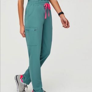 FIGS Hydrogreen Yola High Waisted Scrub Pants XL NWT